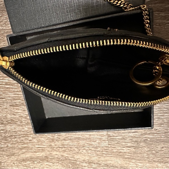 NWT - SADE TRIANGLE COIN PURSE IN LAMBSKIN - Picture 6 of 15